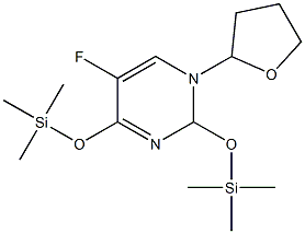 5-Fluoro-1-[(tetrahydrofuran)-2-yl]-2,4-bis(trimethylsiloxy)-1,2-dihydropyrimidine