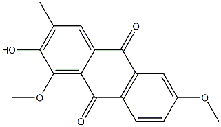 1-Methoxy-2-hydroxy-3-methyl-6-methoxy-9,10-anthraquinone