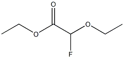 Fluoro(ethoxy)acetic acid ethyl ester Structure