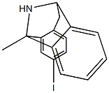 3-Iodo-5-methyl-10,11-dihydro-5H-dibenzo[a,d]cyclohepten-5,10-imine Structure