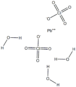 Lead diperchlorate trihydrate Structure