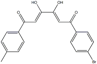 (2Z,4Z)-1-(4-Methylphenyl)-3,4-dihydroxy-6-(4-bromophenyl)-2,4-hexadiene-1,6-dione