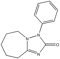 3,5,6,7,8,9-Hexahydro-3-phenyl-2H-[1,2,4]triazolo[1,5-a]azepin-2-one Structure
