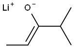 Lithium(Z)-1-isopropyl-1-propene-1-olate Structure