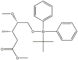 (3S,4S)-5-[(tert-Butyldiphenylsilyl)oxy]-4-methoxy-3-methylpentanoic acid methyl ester