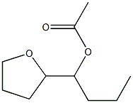 Acetic acid 1-(tetrahydrofuran-2-yl)butyl ester Struktur