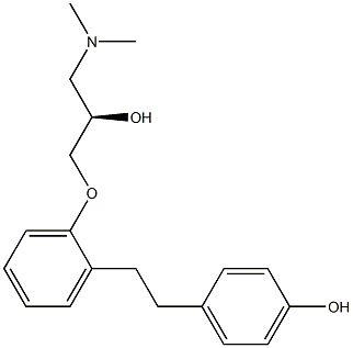 (2R)-3-(Dimethylamino)-1-[2-(4-hydroxyphenethyl)phenoxy]-2-propanol