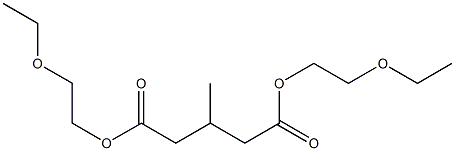 3-Methylglutaric acid bis(2-ethoxyethyl) ester Structure
