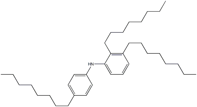 4-Octylphenyl 2,3-dioctylphenylamine