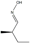[R,(-)]-2-Methylbutyraldehydeoxime Struktur