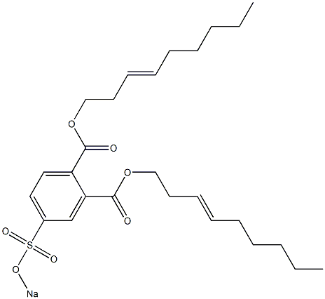 4-(Sodiosulfo)phthalic acid di(3-nonenyl) ester