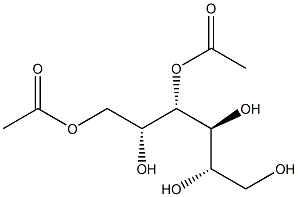 L-Glucitol 1,3-diacetate 结构式