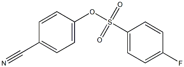 4-Fluorobenzenesulfonic acid 4-cyanophenyl ester|
