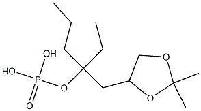 Phosphoric acid ethyl[(2,2-dimethyl-1,3-dioxolan-4-yl)methyl]butyl ester