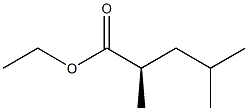 [R,(-)]-2,4-Dimethylvaleric acid ethyl ester 结构式