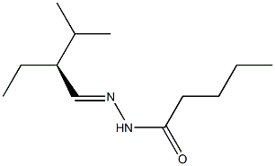 (+)-Valeric acid 2-[(S)-2-ethyl-3-methylbutylidene] hydrazide