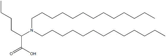 2-(Ditridecylamino)hexanoic acid