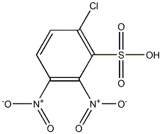 6-Chloro-2,3-dinitrobenzenesulfonic acid Structure