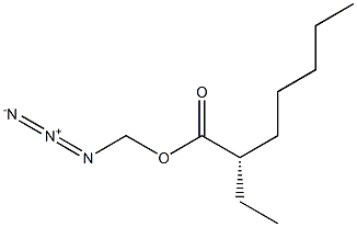(S)-1-(Azidomethyl)pentyl=butanoate Structure