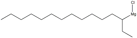 (1-Ethyltridecyl)magnesium chloride Struktur