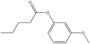 Pentanoic acid 3-methoxyphenyl ester