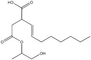 3-(1-Octenyl)succinic acid hydrogen 1-(2-hydroxy-1-methylethyl) ester