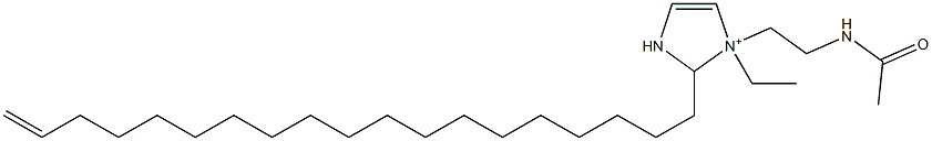 1-[2-(Acetylamino)ethyl]-1-ethyl-2-(18-nonadecenyl)-4-imidazoline-1-ium