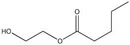 Valeric acid 2-hydroxyethyl ester Structure