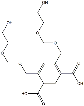 4,6-Bis(6-hydroxy-2,4-dioxahexan-1-yl)isophthalic acid|