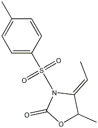 (Z)-4-Ethylidene-5-methyl-3-(4-methylphenylsulfonyl)oxazolidin-2-one