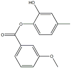 3-Methoxybenzoic acid 2-hydroxy-4-methylphenyl ester