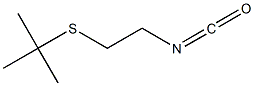 2-(tert-Butylthio)ethyl isocyanate Structure