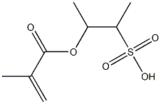 2-(Methacryloyloxy)-1-methyl-1-propanesulfonic acid 结构式