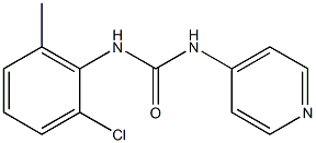  1-[(2-Chloro-6-methylphenyl)]-3-(pyridin-4-yl)urea