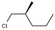 [S,(-)]-1-Chloro-2-methylpentane Struktur
