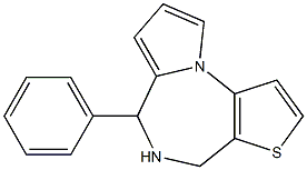  6-Phenyl-5,6-dihydro-4H-pyrrolo[1,2-a]thieno[2,3-f][1,4]diazepine