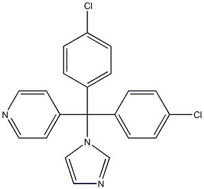 4-[Bis(4-chlorophenyl)(1H-imidazol-1-yl)methyl]pyridine