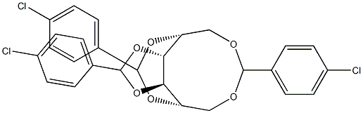 1-O,6-O:2-O,5-O:3-O,4-O-Tris(4-chlorobenzylidene)-D-glucitol