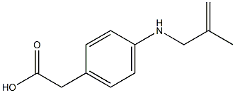 2-[p-(2-Methylallylamino)phenyl]acetic acid