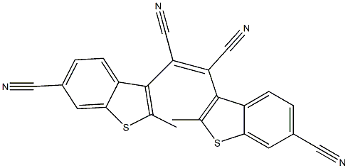 (Z)-2,3-Bis(6-cyano-2-methylbenzo[b]thiophen-3-yl)maleonitrile