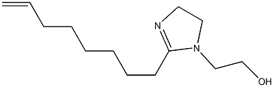 2-(7-Octenyl)-2-imidazoline-1-ethanol Structure