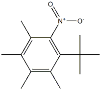 1-tert-Butyl-2,3,4,5-tetramethyl-6-nitrobenzene Structure