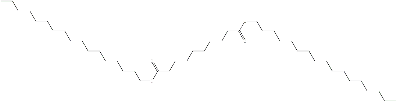 セバシン酸ジヘプタデシル 化学構造式