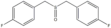 4-Fluorophenyl(methyl) sulfoxide Structure