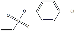 Ethenesulfonic acid p-chlorophenyl ester