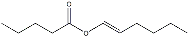 吉草酸1-ヘキセニル 化学構造式