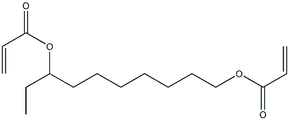 Diacrylic acid 1,8-decanediyl ester Structure