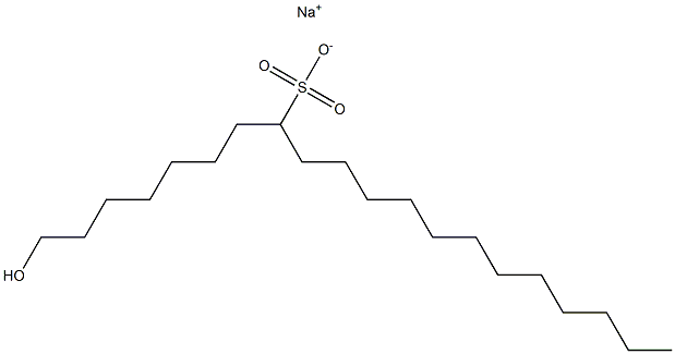 1-Hydroxyicosane-8-sulfonic acid sodium salt|