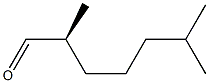 [S,(+)]-2,6-Dimethylheptanal Struktur