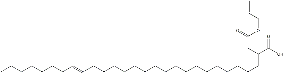 2-(18-Hexacosenyl)succinic acid 1-hydrogen 4-allyl ester Struktur